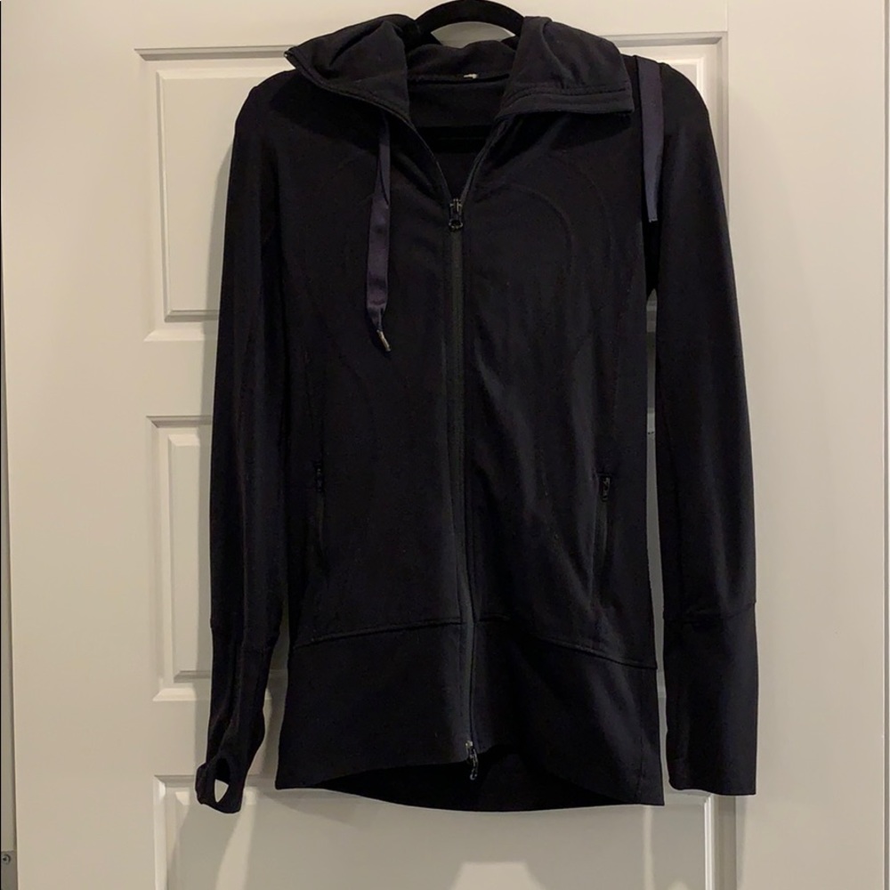 lululemon athletica Black Zip-Up Hoodie